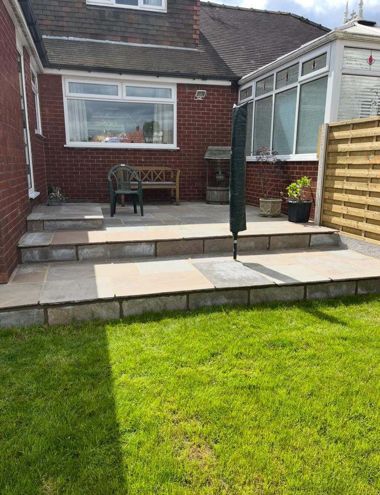 Garden after our maintenance service